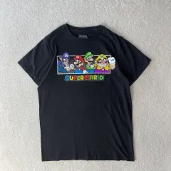 スーパーマリオ ヴィンテージ グラフィック 半袖Tシャツ