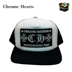 クロムハーツ トラッカーキャップ ハリウッド 黒 帽子