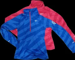 レディース) NIKE ランニング 機能性 ハーフジップ M85 (44-55スリムオススメ)