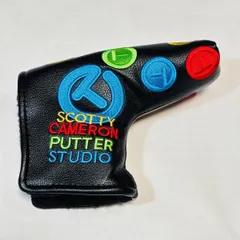 スコッティキャメロン　パターカバー　新生地ブラック　検索スコッチキャメロンパターカバー