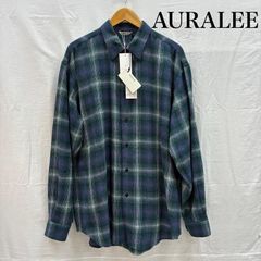 国内正規 ロロピアーナ XLサイズ アンドレ コットンネルシャツ ブルー 