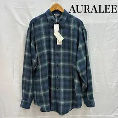 2026年最新】auralee チェックシャツの人気アイテム - メルカリ