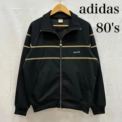 アディダス 80s 西ドイツタグ デサント製 トラックジャケット ジャージ ヴィンテージ メンズ L ISItems【USED】【古着】【中古】50156838