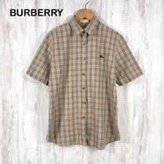 即発送1000円未満値下げ可】BURBERRY 半袖シャツ チェック タグ付き