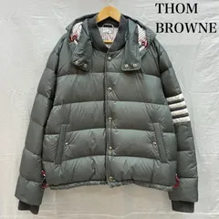 Thom Browne マットナイロンダウンジャケット Thom Browne 4BAR マットナイロン ボンバー 通販 - FARFETCH