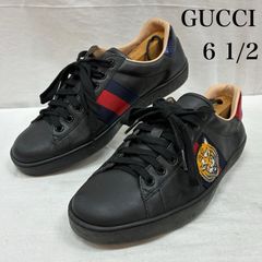 美品】GUCCI シェリーライン レザー スニーカー 41 1/2 E - メルカリ