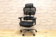 美品□エルゴヒューマン□ベーシック□ヘッドレスト付き□ゲーミング 