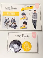 SixTONES 髙地優吾 1st Anniversary 缶バッジセット/ステッカー 2点セット (ステッカー未開封)