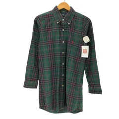 ラルフローレン RALPH LAUREN 90S BLAKE ブレイク ボニー刺繍 コットン タータンチェック L/S ボタンダウン シャツ ビックサイズ メンズ import：M 