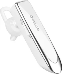 【中古】ヘッドフォン Glazata Bluetoothヘッドセット (ホワイト) [EC200]