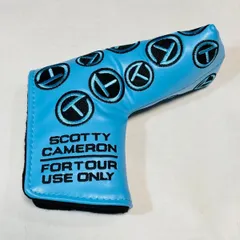 スコッティキャメロン　新作パターカバー　💦水色（アクアブルー）　検索スコッチキャメロンパターカバー
