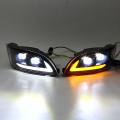 車検対策済み】30プリウス 後期 HID 加工ヘッドライト イカリング
