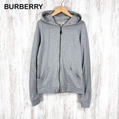 00s BURBERRY バーバリー ノバチェック 短丈 ジップアップパーカー