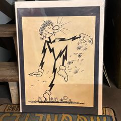 50'sヴィンテージ ポスター スヌーピー チャーリーブラウン 1950年