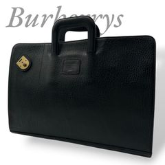 B4484】 BURBERRY バーバリー ビジネスバッグ ブリーフケース 本革