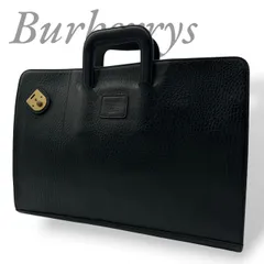 バーバリー　BURBERRY ビジネスバッグ　ブリーフケース　総裏　オールレザー B4484】 BURBERRY バーバリー ビジネスバッグ ブリーフケース 本革