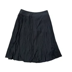 【美品】Paul Stuart ポール・スチュアート レディース スカート プリーツスカート ブラック 4サイズ J3のサムネイル
