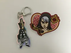まとめ売り) ジョジョの奇妙な冒険 リゾット・ネロ アクリル キーホルダー ピンバッジ