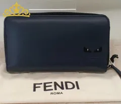 FENDI ROMAモンスター バグズ ロングウォレット メンズ フェンデイ 長財布