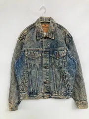 EDWIN エドウィン デニムジャケット M ブルー 無地 フードなし ボタン留め