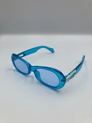 サングラス スカイブルー オーバル