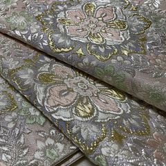 刺繍 袋帯 花柄 華文 幾何学模様 刺繍 袋帯 花柄 華文 幾何学模様 - メルカリ
