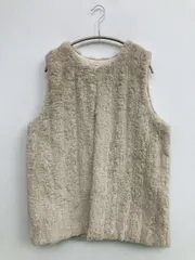 Chico チコ ベスト F ベージュ 無地