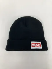MARVEL マーベル ニットキャップ/ビーニー ブラックのサムネイル