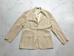 90-00s ポロラルフローレン リネン ブレーザー ジャケット 46R 100-105