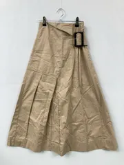 AZUL by MOUSSY アズールバイマウジー ロングスカート S ベージュ