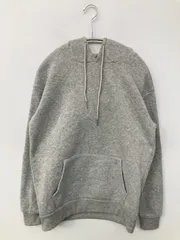 パーカー XXS グレー 裏起毛 無地 プルオーバー 長袖