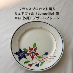 ♪19世紀 フランスアンティーク Cul Noir キュノワール プレート/ 皿