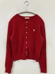 miro amurette ニットカーディガン MIRO AMURETTE（ミロアミュレット）の「niwatori cable knit cardigan