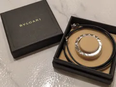 BVLGARI ブルガリ シルバーキーリング　ネックレス チョーカー付き