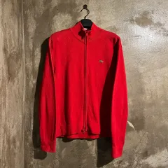 ラコステ ニット ジップアップ