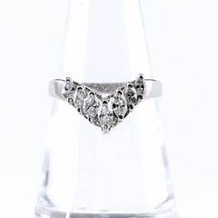 K18 ダイヤモンド リング 0.016ct 約1.5g 投資 資産 - メルカリ