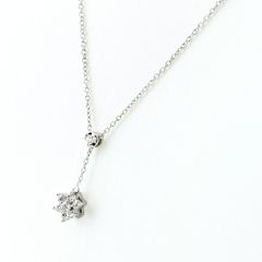 0.82ct 天然ダイヤモンド 一粒ダイヤ ネックレス プラチナ850 - メルカリ