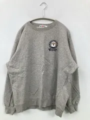 Captain Santa キャプテンサンタ スウェット XLARGE グレー コットン スウェット 前面プリント バックプリント ブランドロゴ 刺繍 長袖