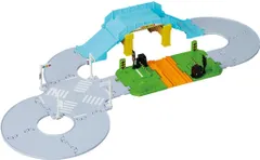 トミカ トミカタウン 踏切 道路セット ミニカー タカラトミー