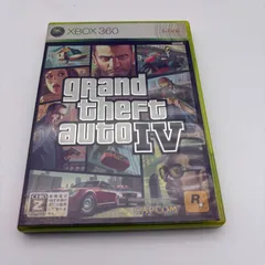 XBOX360 グランド・セフト・オートIV ゲームソフト 動作確認済み 状態難 [中古]
