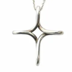 ティファニー TIFFANY & CO. インフィニティクロス ネックレス アクセサリー ペンダント ロゴ Silver925 シルバー色 ■GY18 /MQ ■OH