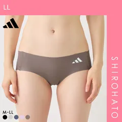 【メール便】【SHIROHATO公式】【正規品・新品】アディダス 無縫製ショーツ レディース adidas(LL)