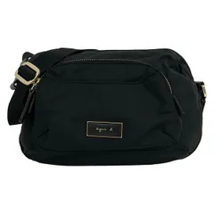 agnes b(アニエスベー) ショルダーバッグ 黒