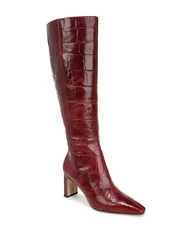 サムエデルマン レディース シューズ ブーツ・レインブーツ トール レザー Sam Edelman Womensylvia 2 Leather Tall Boots Red レッド