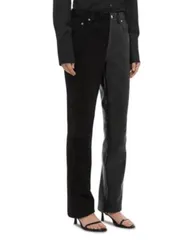 ヘルムート ラング レディース ボトムス カジュアルパンツ レザー Helmut Lang Bisected Leather Pants Black ブラックのサムネイル