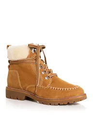 ラグアンドボーン レディース シューズ ブーツ・レインブーツ レース rag bone Womens Cameron Lace Up Boots Caramel Suede Shearlingのサムネイル