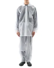 [Kajimeiku(カジメイク)]レインスーツ レインスーツ クリア 日本 L (日本サイズL相当)