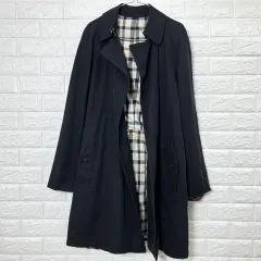 DAKS ダックス メンズ ブラック オーバーサイズ トレンチコート 105