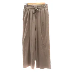 クラシカルエルフ CLASSICAL ELF ワイドパンツ イージーパンツ アンクル丈 L ベージュ /YK4