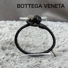 BOTTEGA VENETA ボッテガヴェネタ イントレチャート レザー ブレスレットのサムネイル
